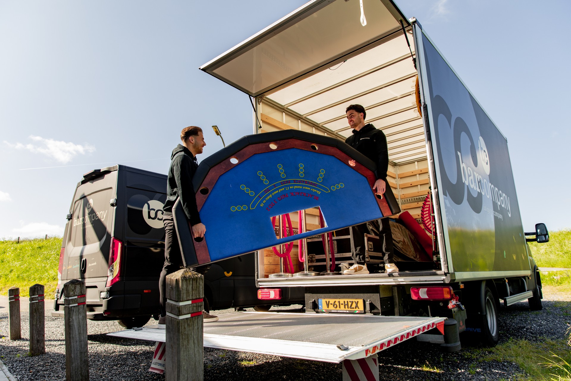 Afbouw en vertrek