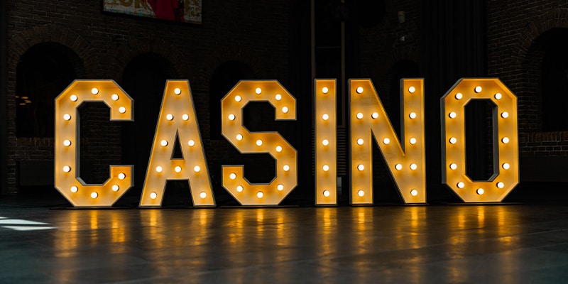 XXL-Casino Lichtletters huren