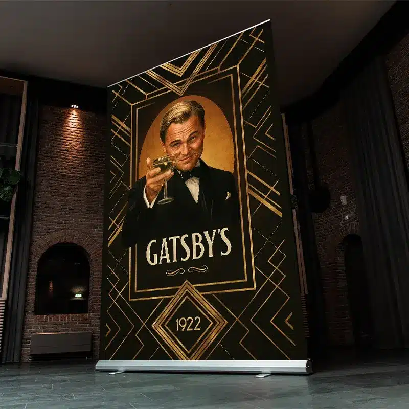 Gatsby's art-deco decor naast de casinotafels