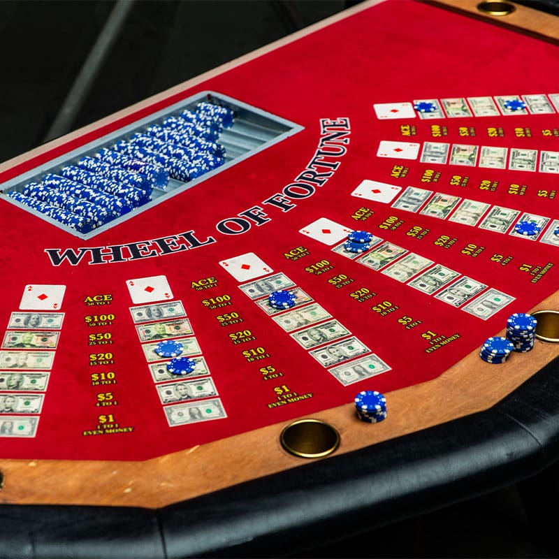 Western themafeest met saloon-aankleding en casinotafels